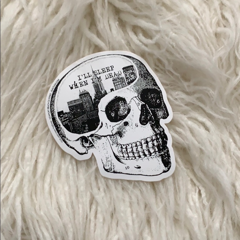 Skull Sticker